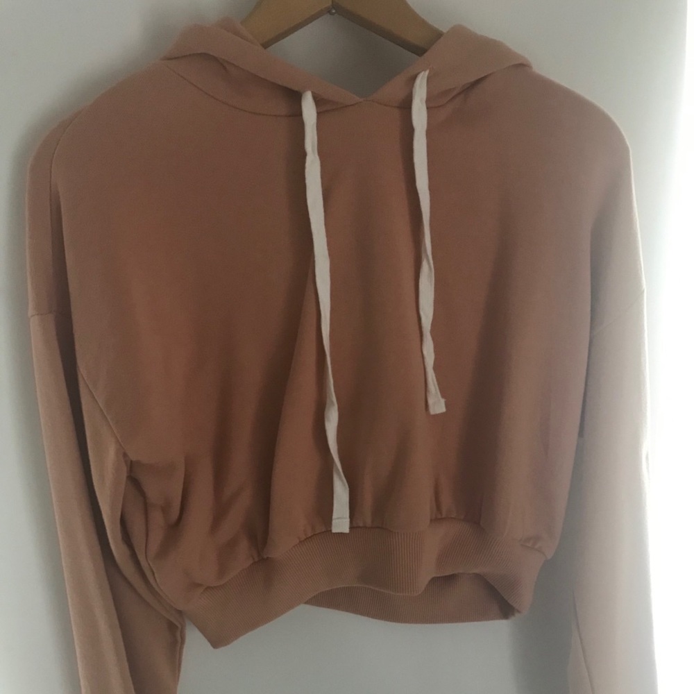 NTW forever 21 cropped hoodie
